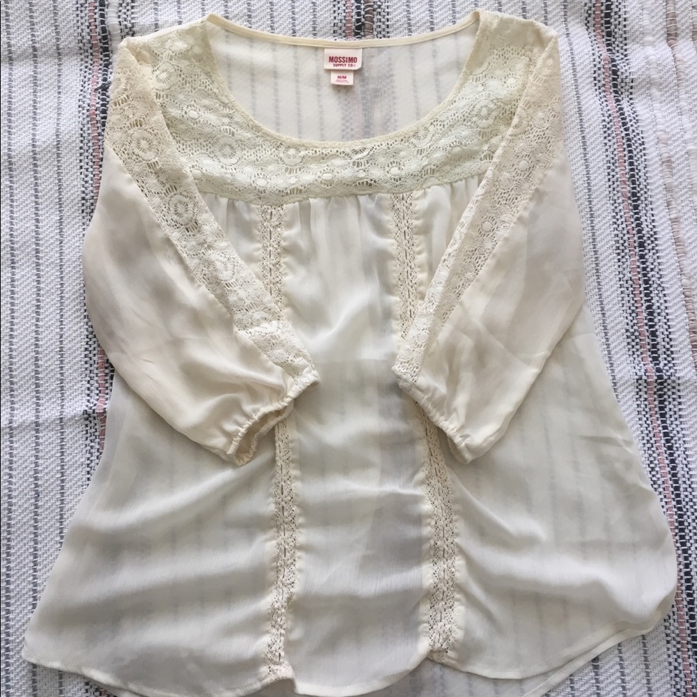 Target: Mossimo Supply Co. Lace Blouse